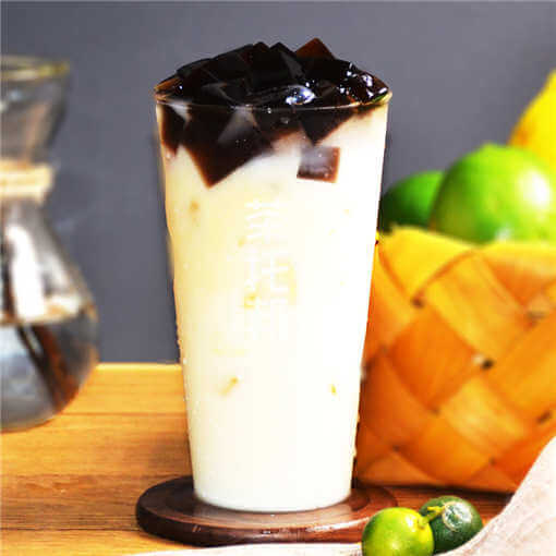 茶托邦仙草奶绿