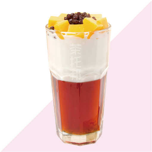 茶托邦双拼奶茶