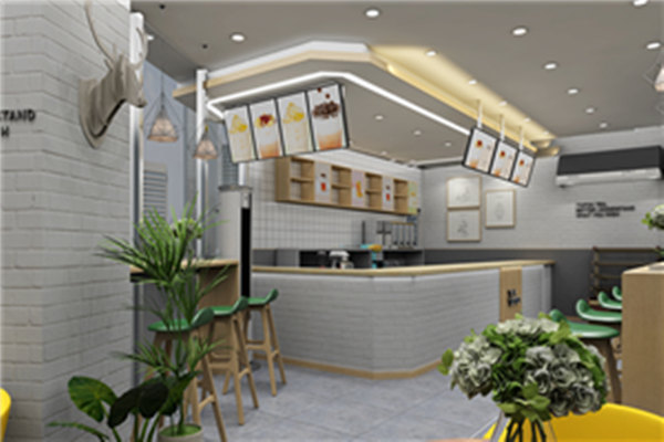 奶茶店装修升级