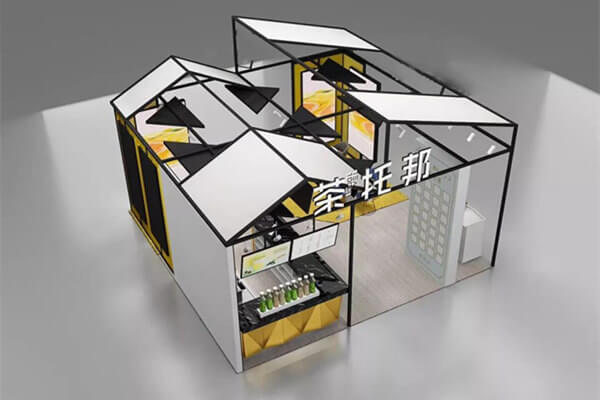 茶托邦奶茶展位图