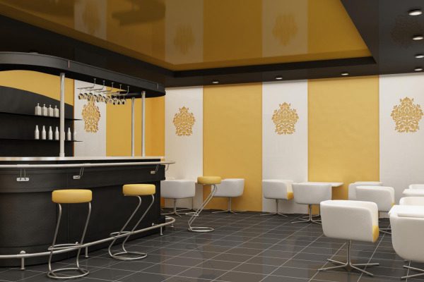 奶茶店吧台设计