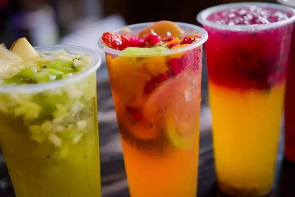 茶托邦热水果茶