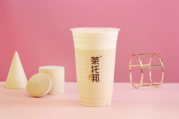 茶托邦新品奶绿奶盖