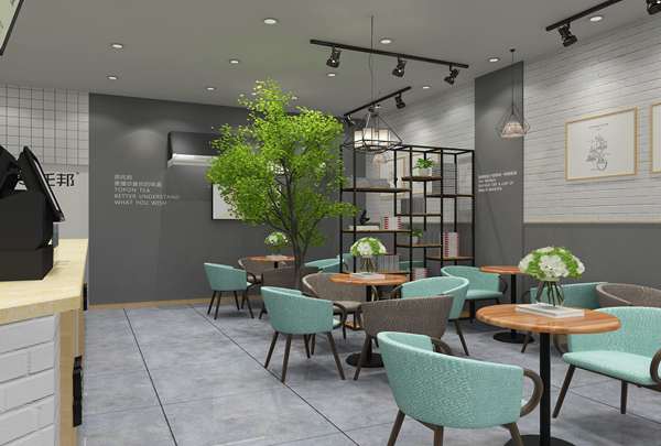奶茶店装修设计八步走!教你搞定这门装修玄学!