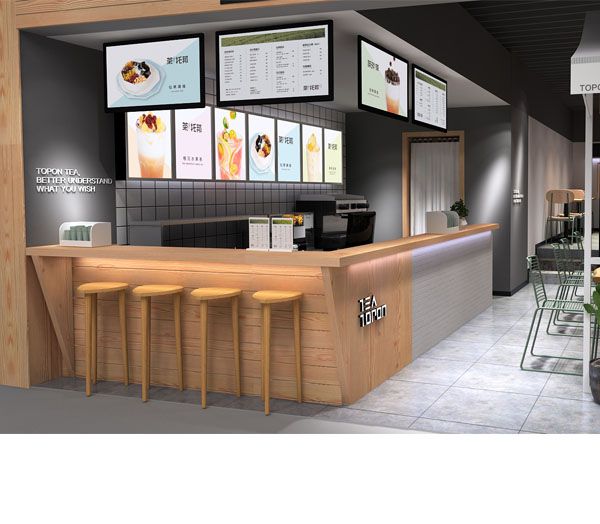 奶茶店的装修设计按照这个标准做就对了